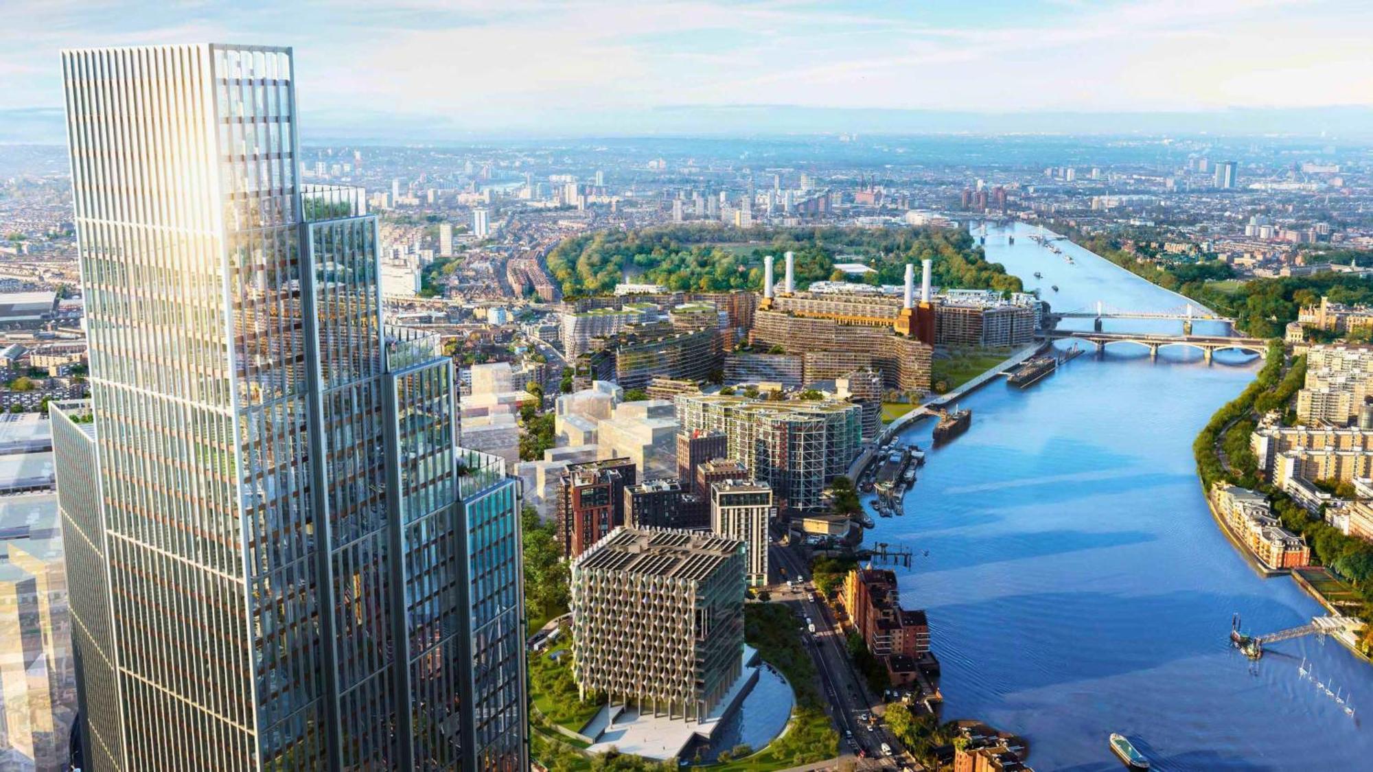 Us Embassy Nine Elms Modern 1000mb Ultra Fast Wifi Apartment London