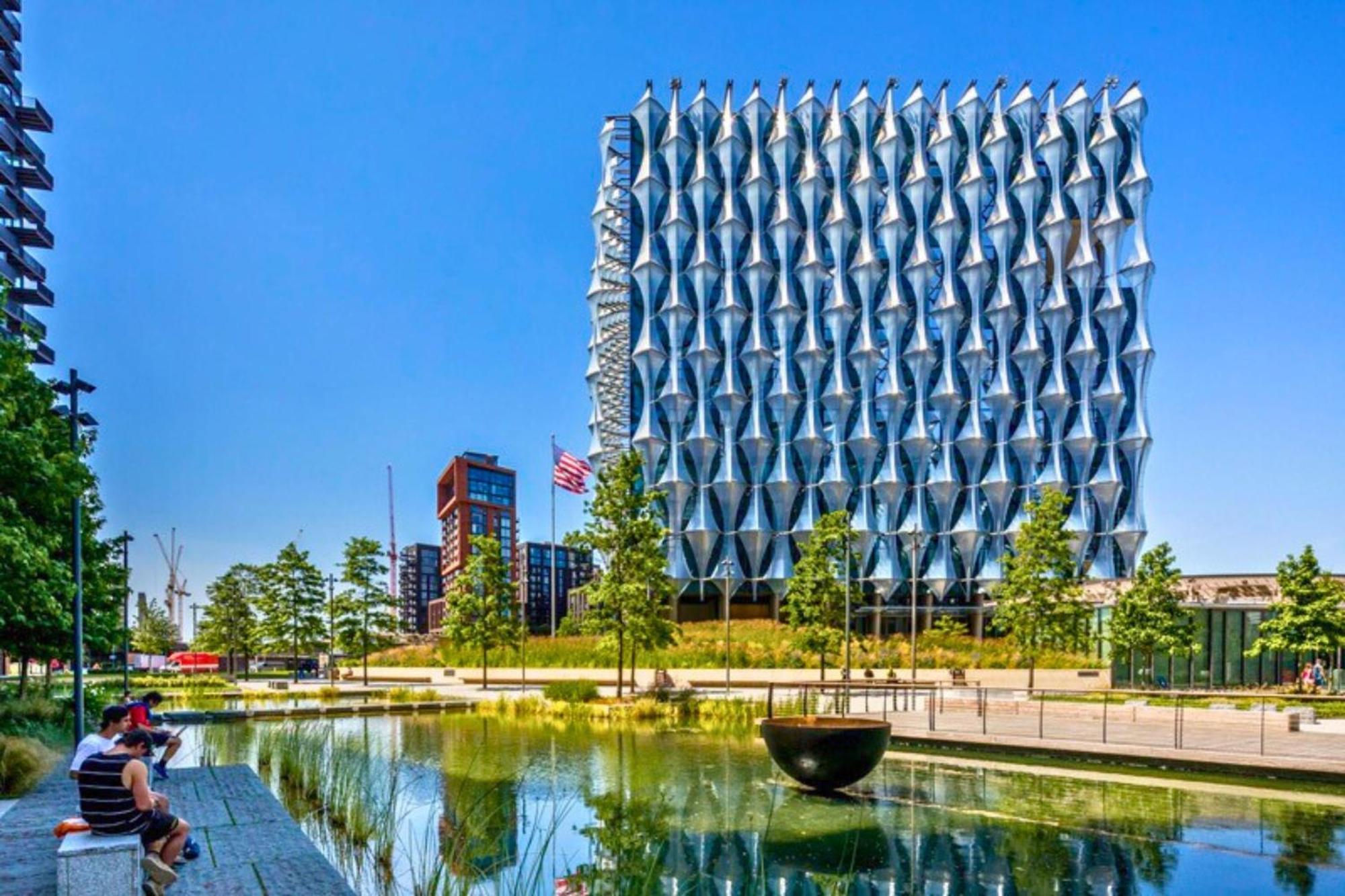 Us Embassy Nine Elms Modern 1000mb Ultra Fast Wifi *